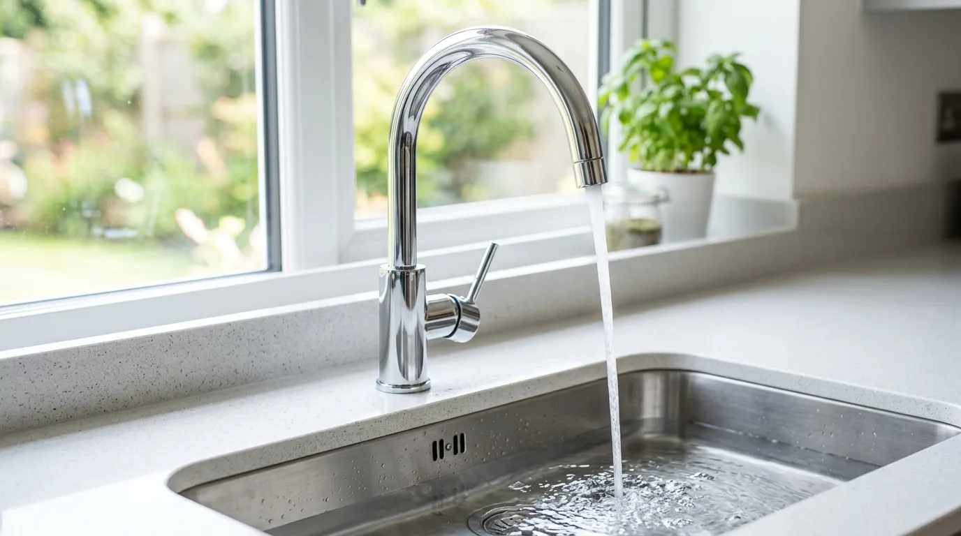 Local Plumbing Master Pros same day plumber fixing a faucet in Stewart Manor, NY